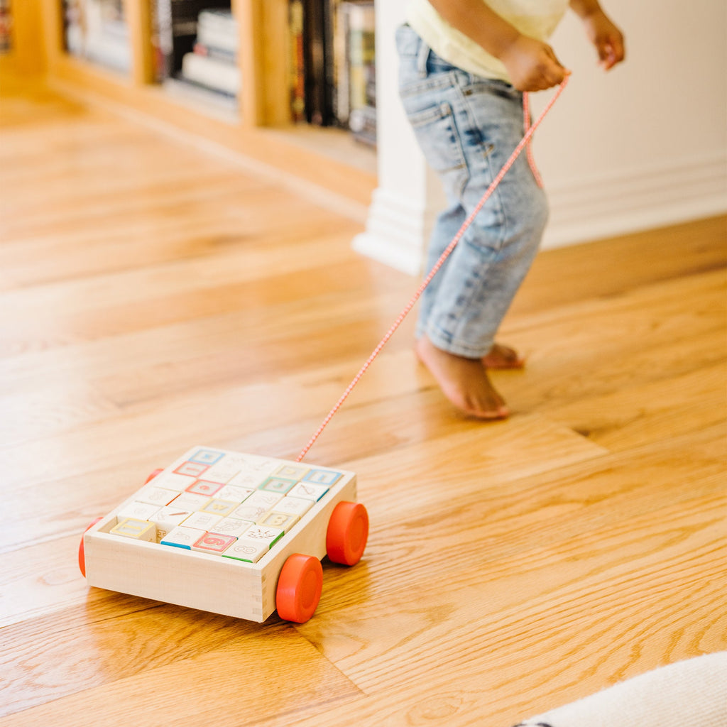 Educational Classic ABC Block Cart