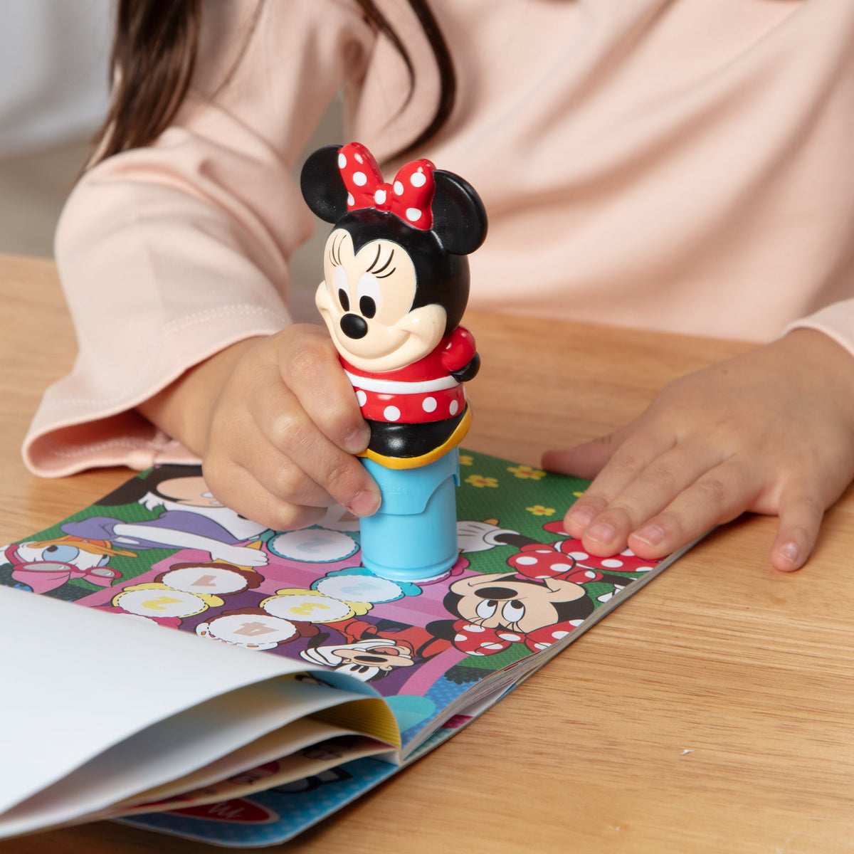 Educational Sticker WOW Activity Pad & Sticker Stamper - Disneys Minnie Mouse