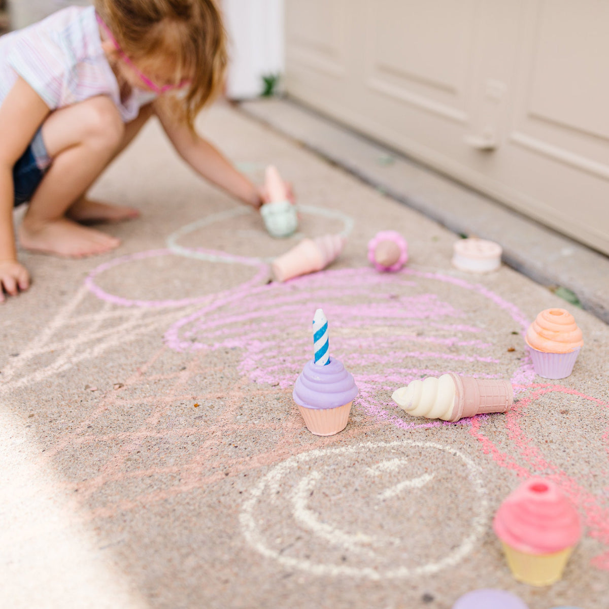 Educational Sweet Treats Chalk Set