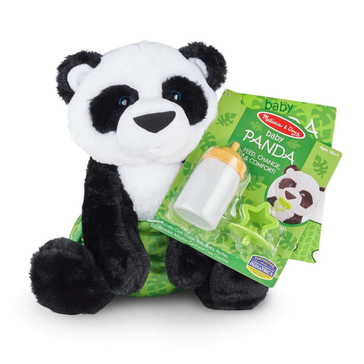 Educational Baby Panda Stuffed Animal