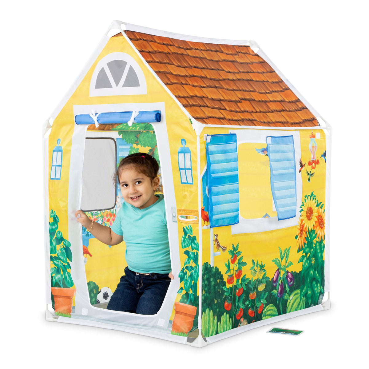 Educational Cozy Cottage Play Tent