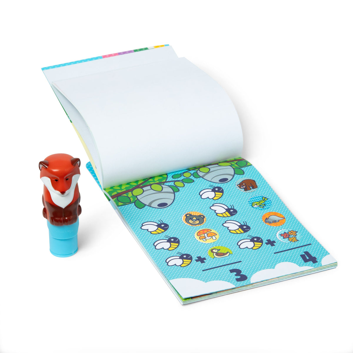 Educational Sticker WOW Activity Pad & Sticker Stamper - Fox