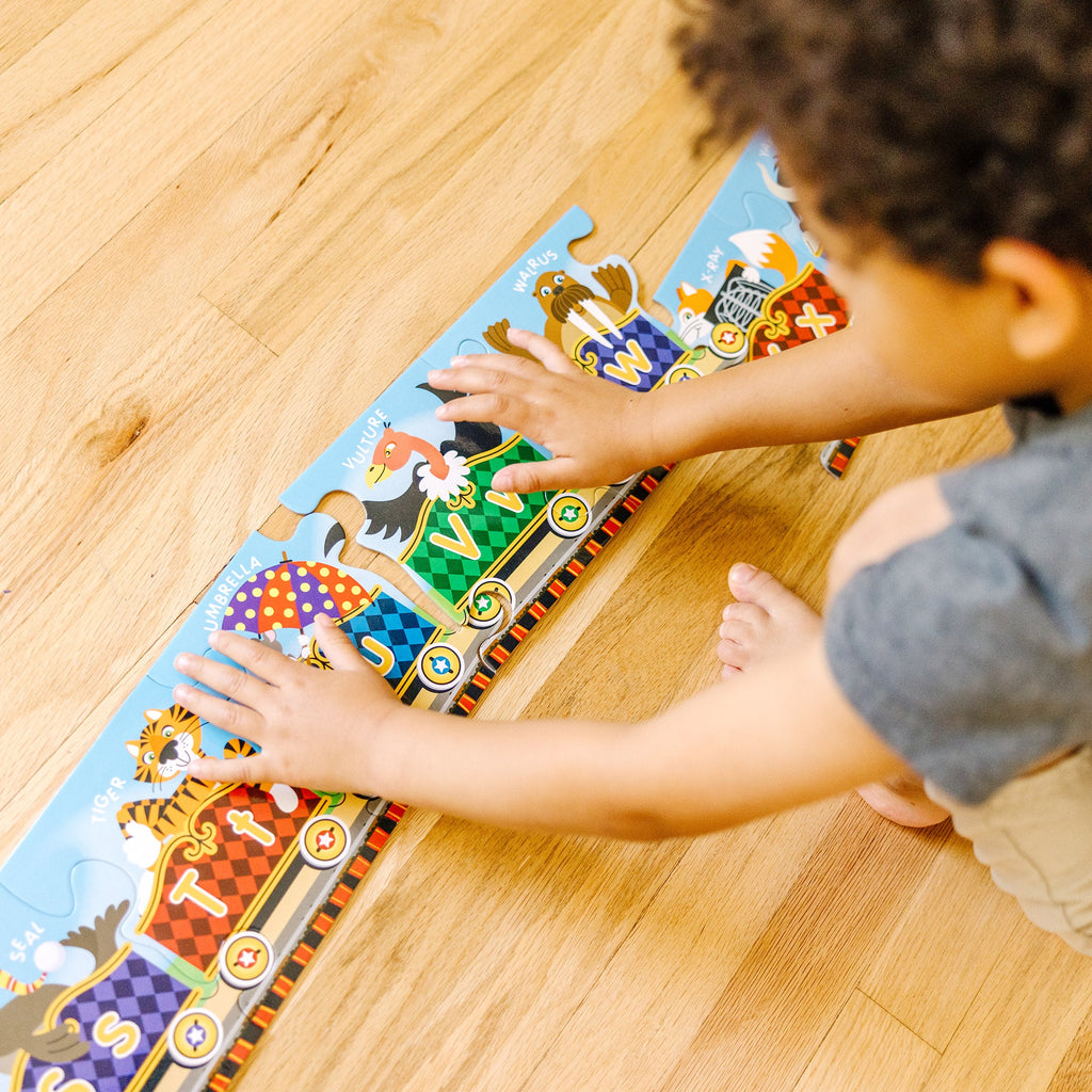 Educational Alphabet Express Floor Puzzle - 27 Pieces