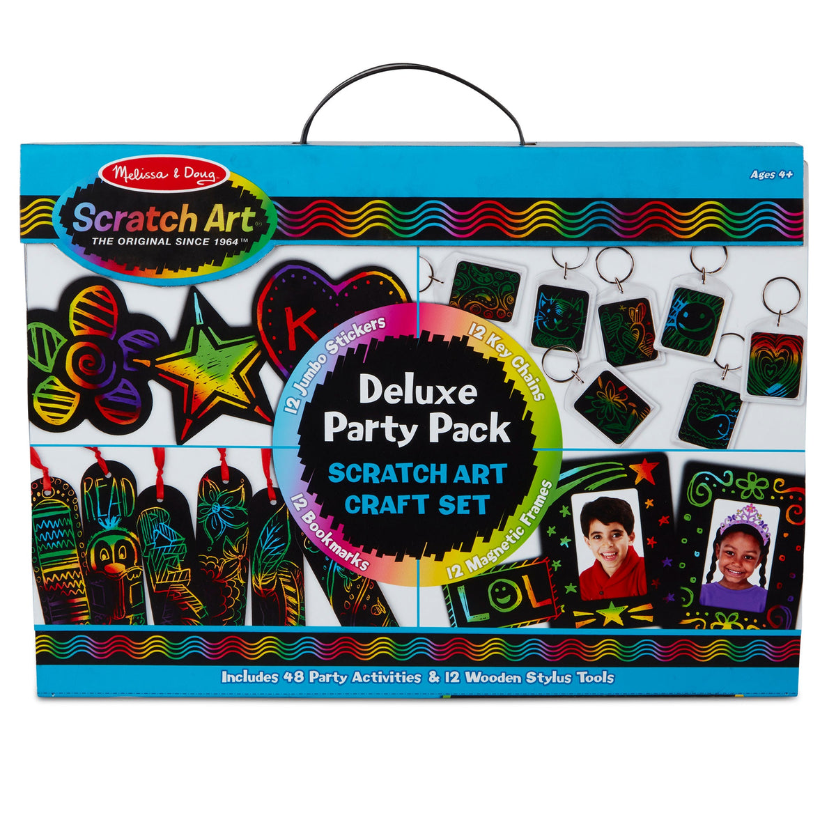 Educational Scratch Art Deluxe Party Pack