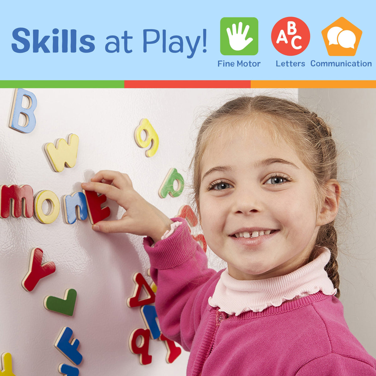 Educational Wooden Letter Alphabet Magnets