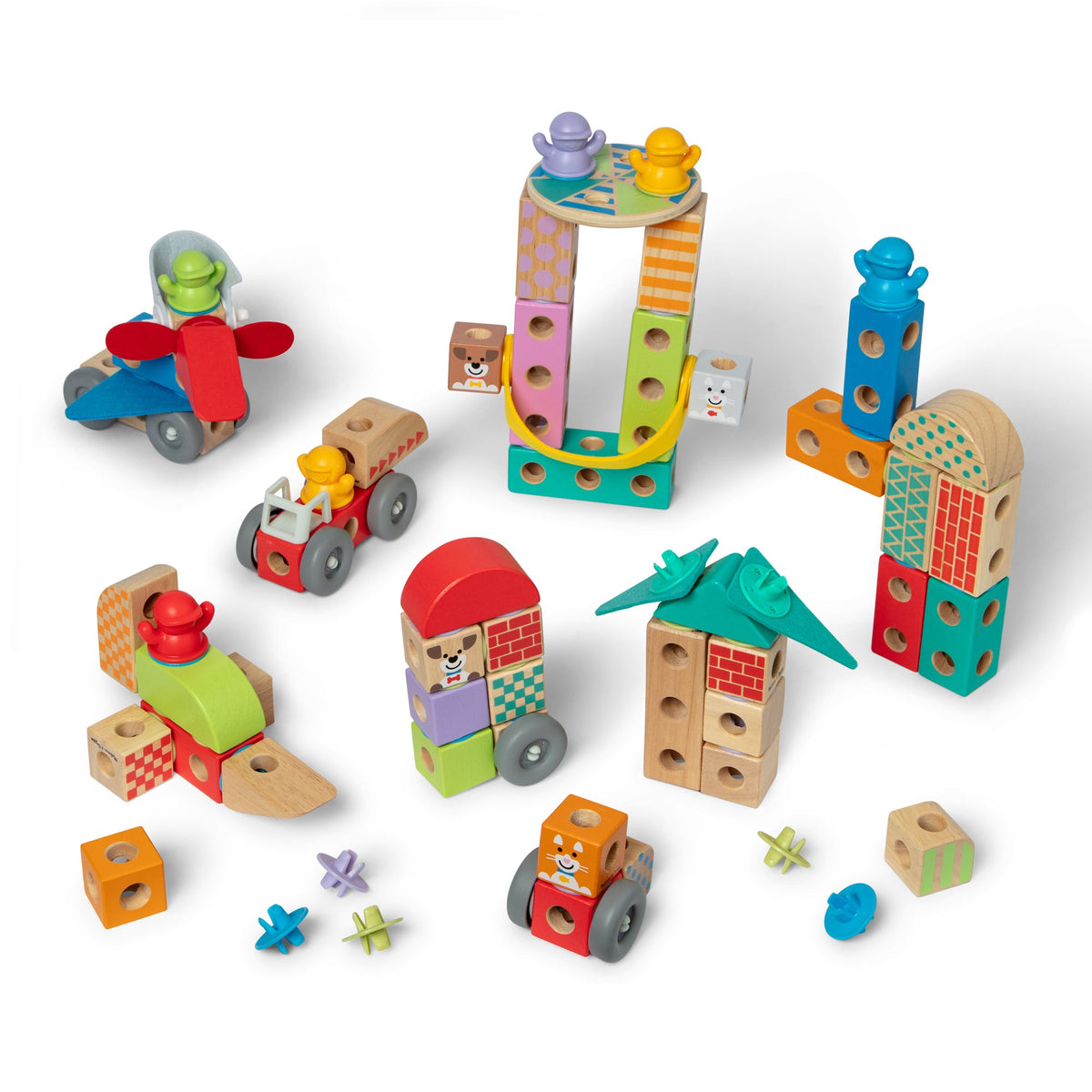 Educational Blockables All Around Town Gift Bundle