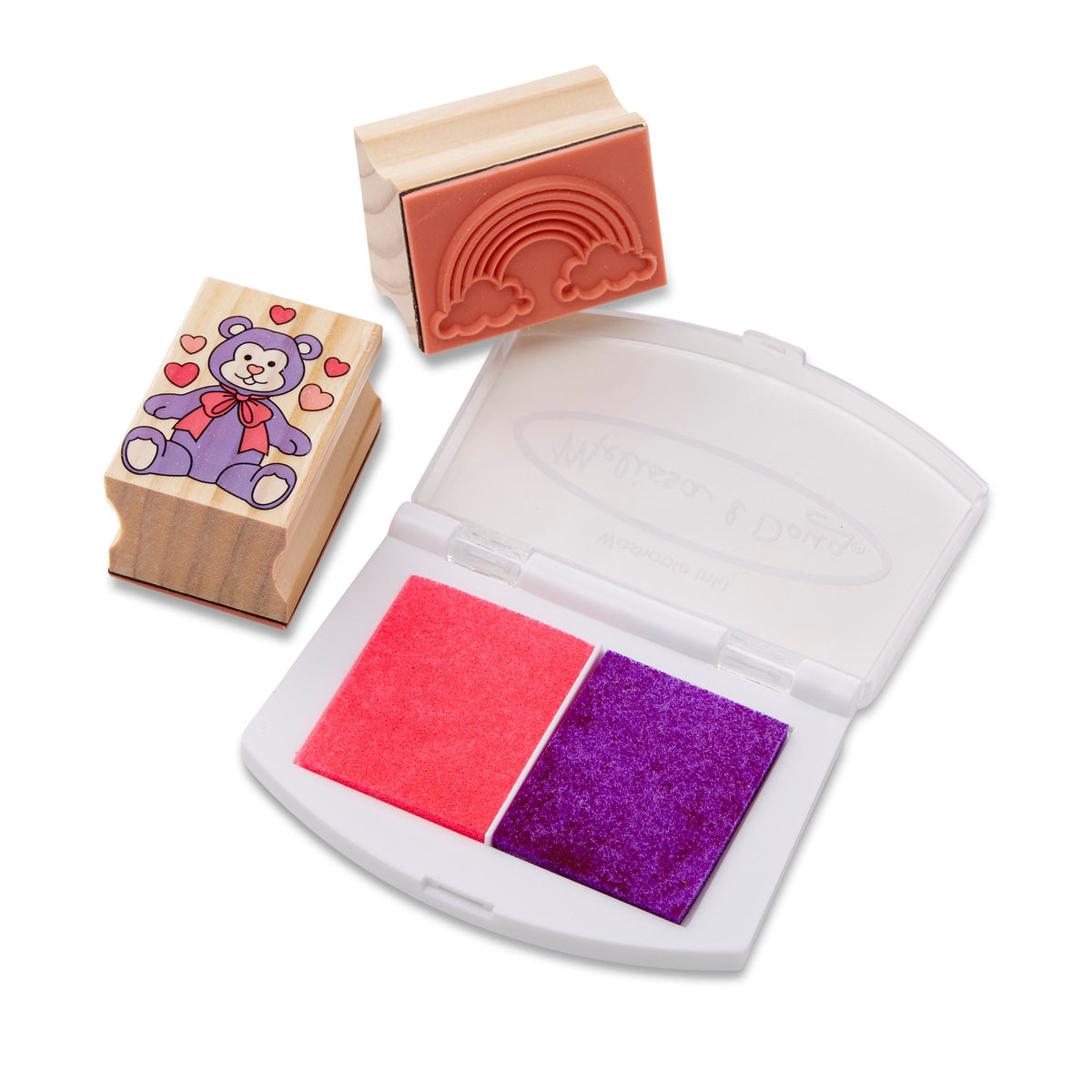 Educational Wooden Stamp Set - Friendship