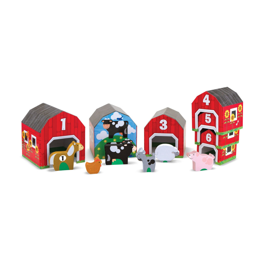 Educational Nesting & Sorting Barns & Animals