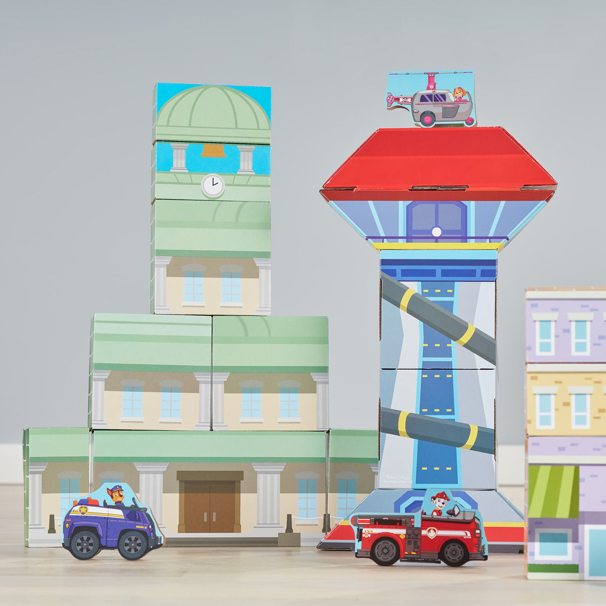 Educational PAW Patrol Jumbo Cardboard Blocks