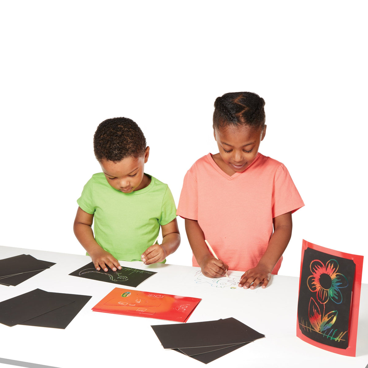 Educational Deluxe Combo Scratch Art Set