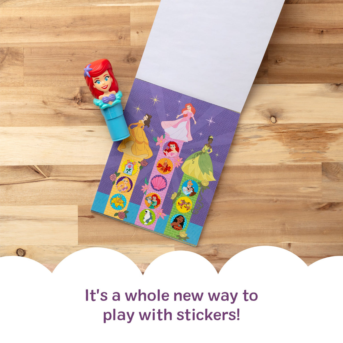 Educational Sticker WOW Activity Pad & Sticker Stamper - Ariel
