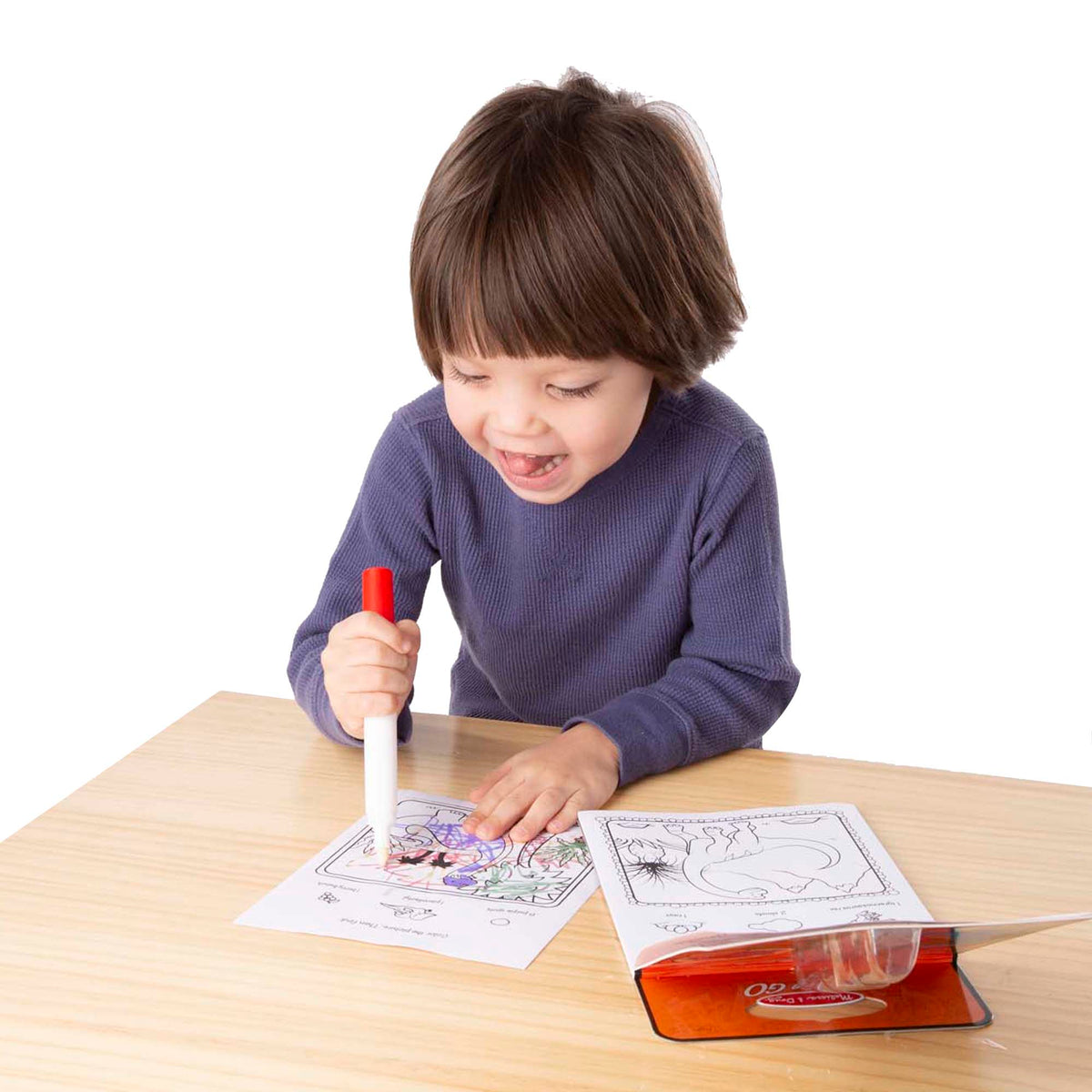 Educational On the Go ColorBlast Color Reveal Pad Dinosaur