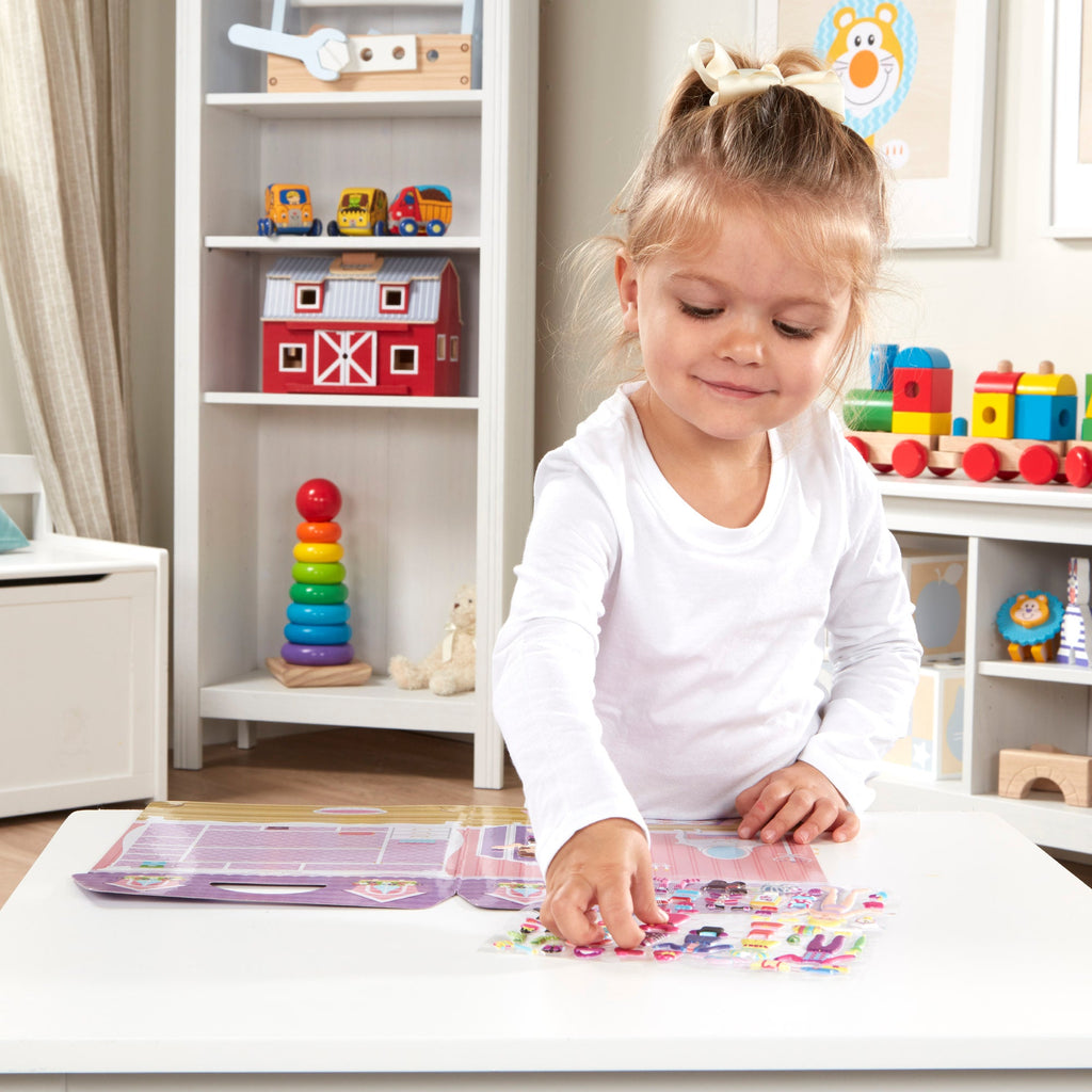 Educational Puffy Sticker Activity Book - Dress-Up