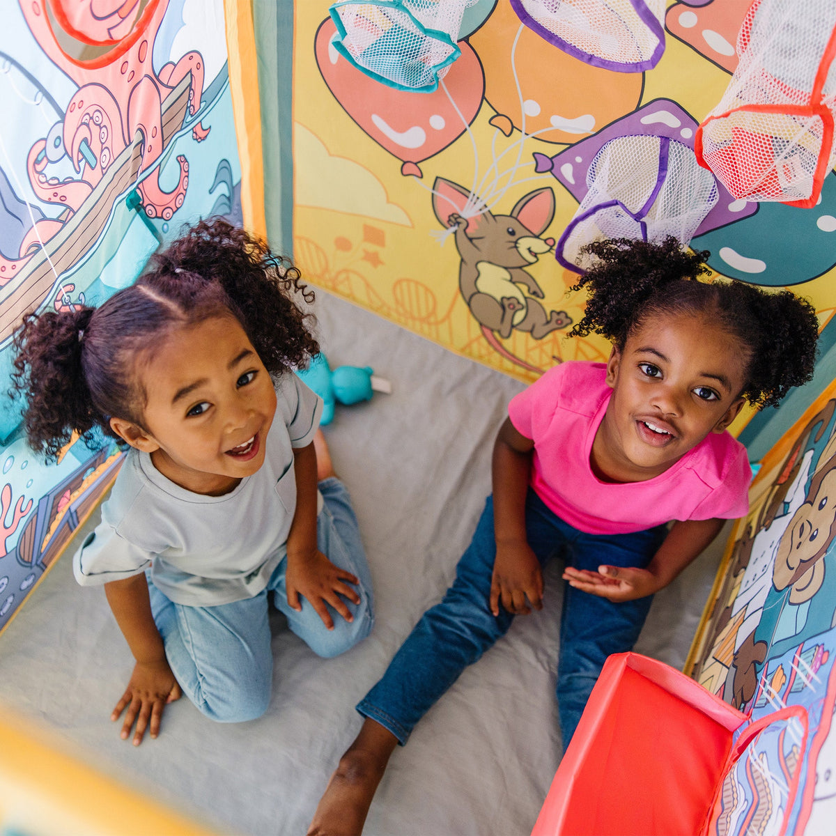 Educational Fun at the Fair Game Center Play Tent