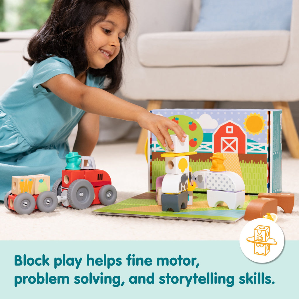 Educational Blockables Farm Play Set