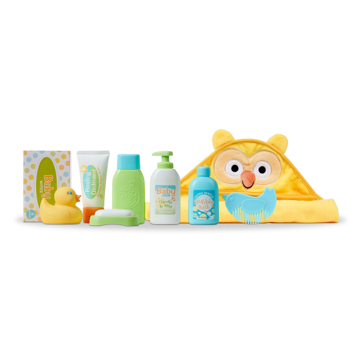 Educational Mine to Love Changing & Bathtime Play Set
