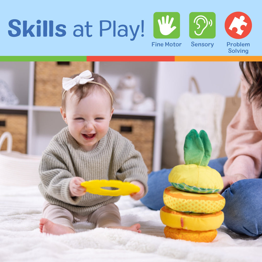 Educational Pineapple Soft Stacker