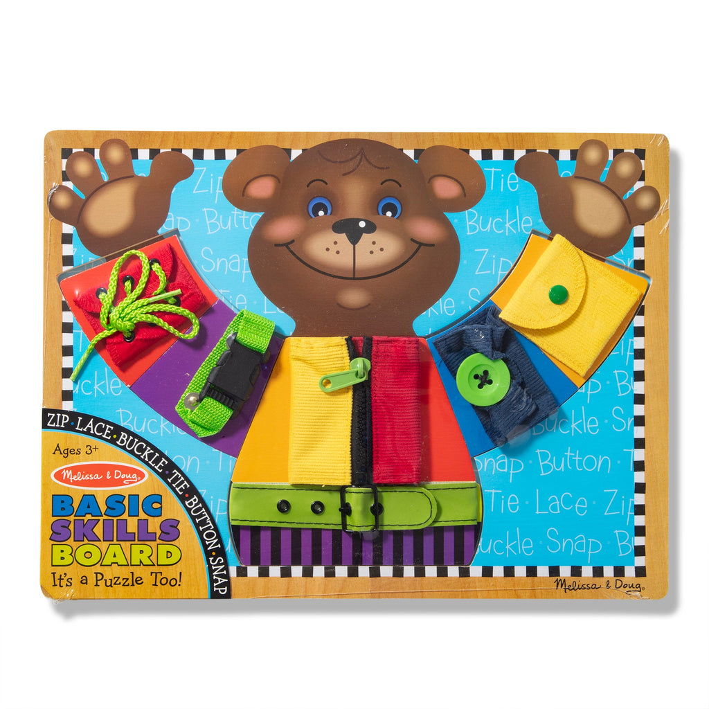 Educational Basic Skills Puzzle Board