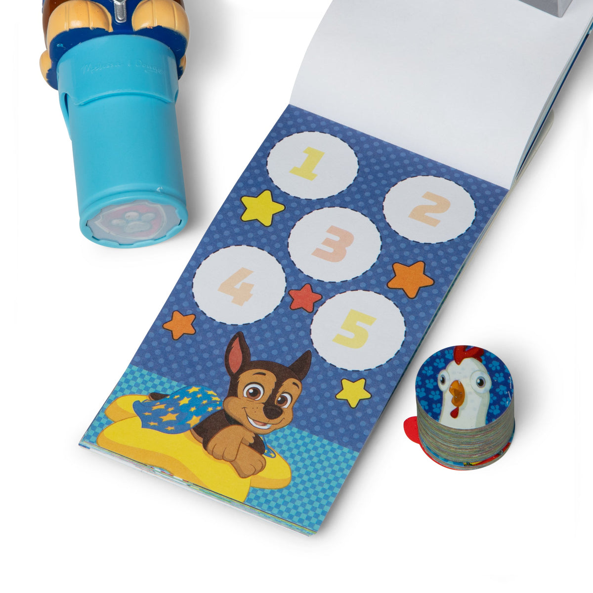 Educational Sticker WOW Mini Activity Pad & Refill Stickers - PAW Patrol 200 Stickers Stamper Not Included
