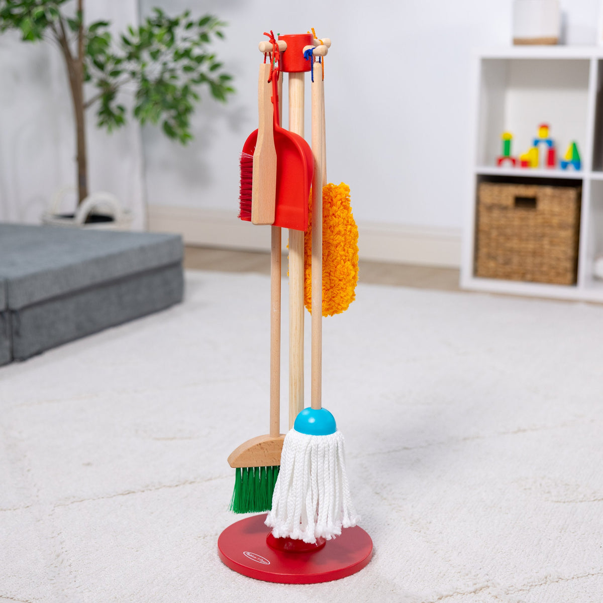 Educational Dust Sweep Mop Cleaning Play Set