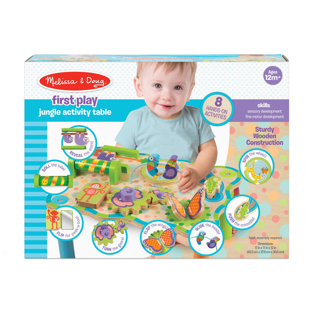 Educational First Play Jungle Activity Table