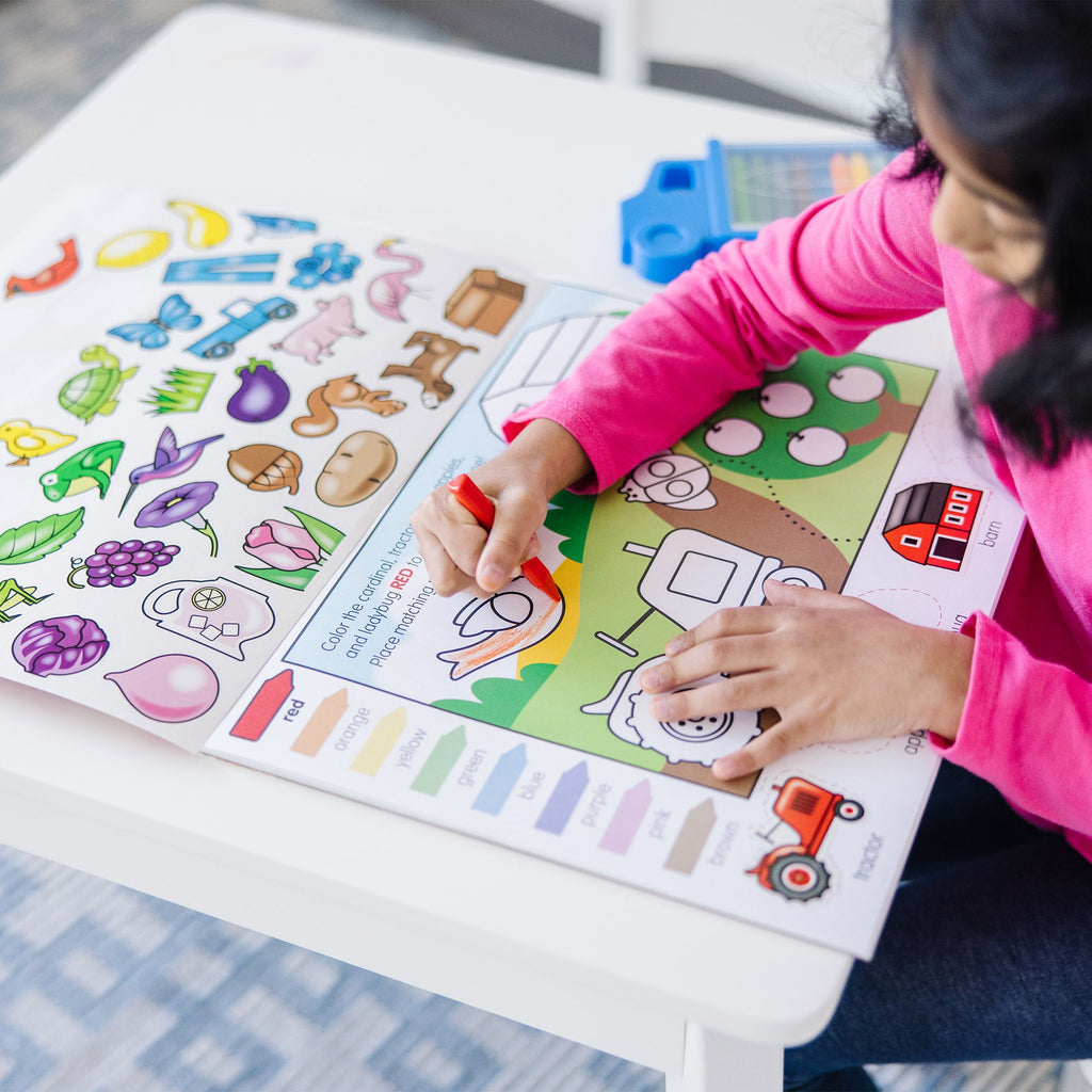 Educational Colors & Shapes Activity Pad