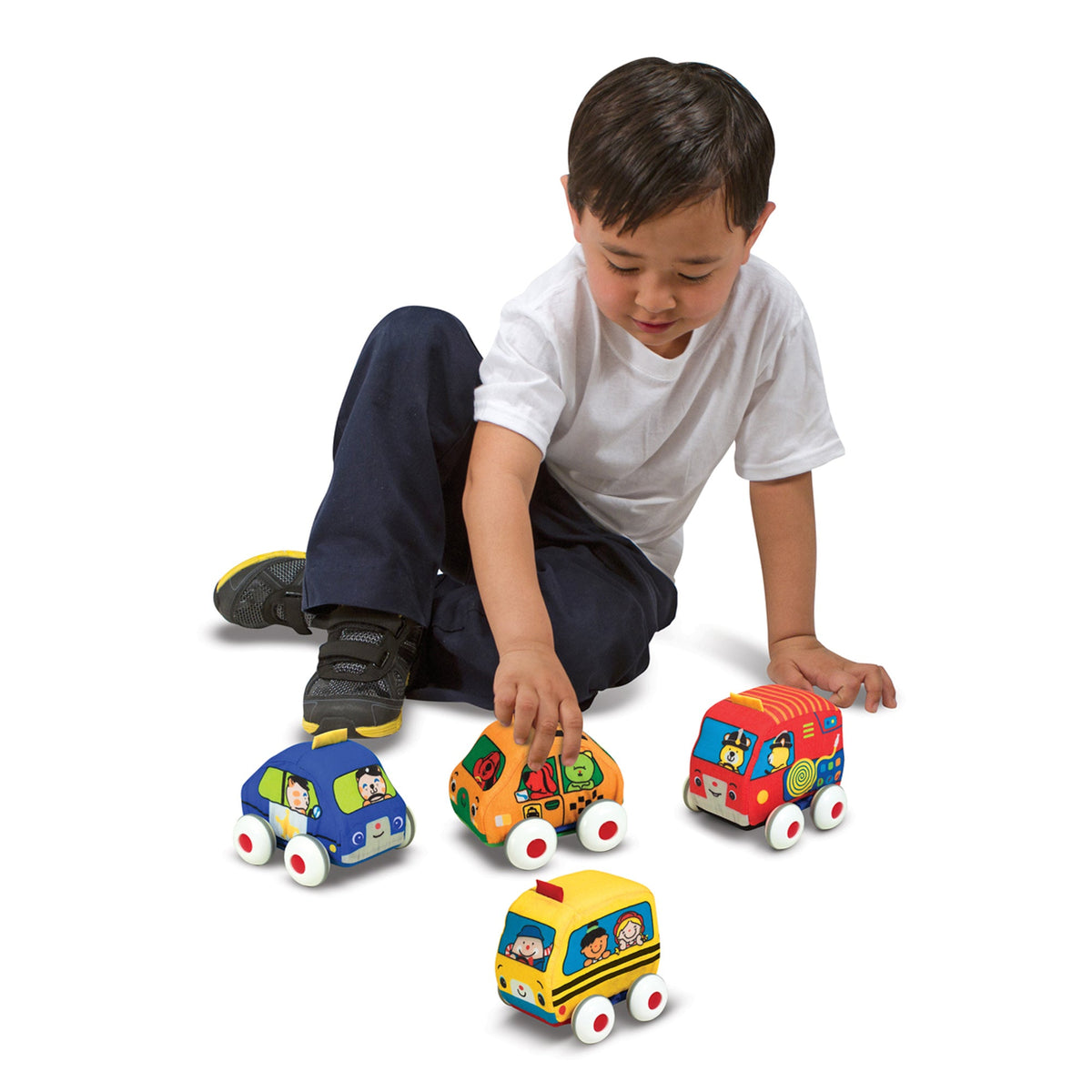 Educational Ks Kids Pull-Back Vehicles Toy
