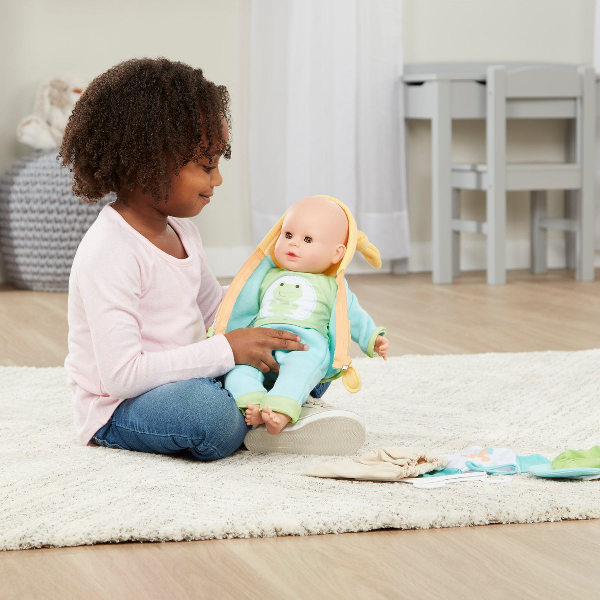 Educational Mine to Love Mix & Match Playtime Doll Clothes