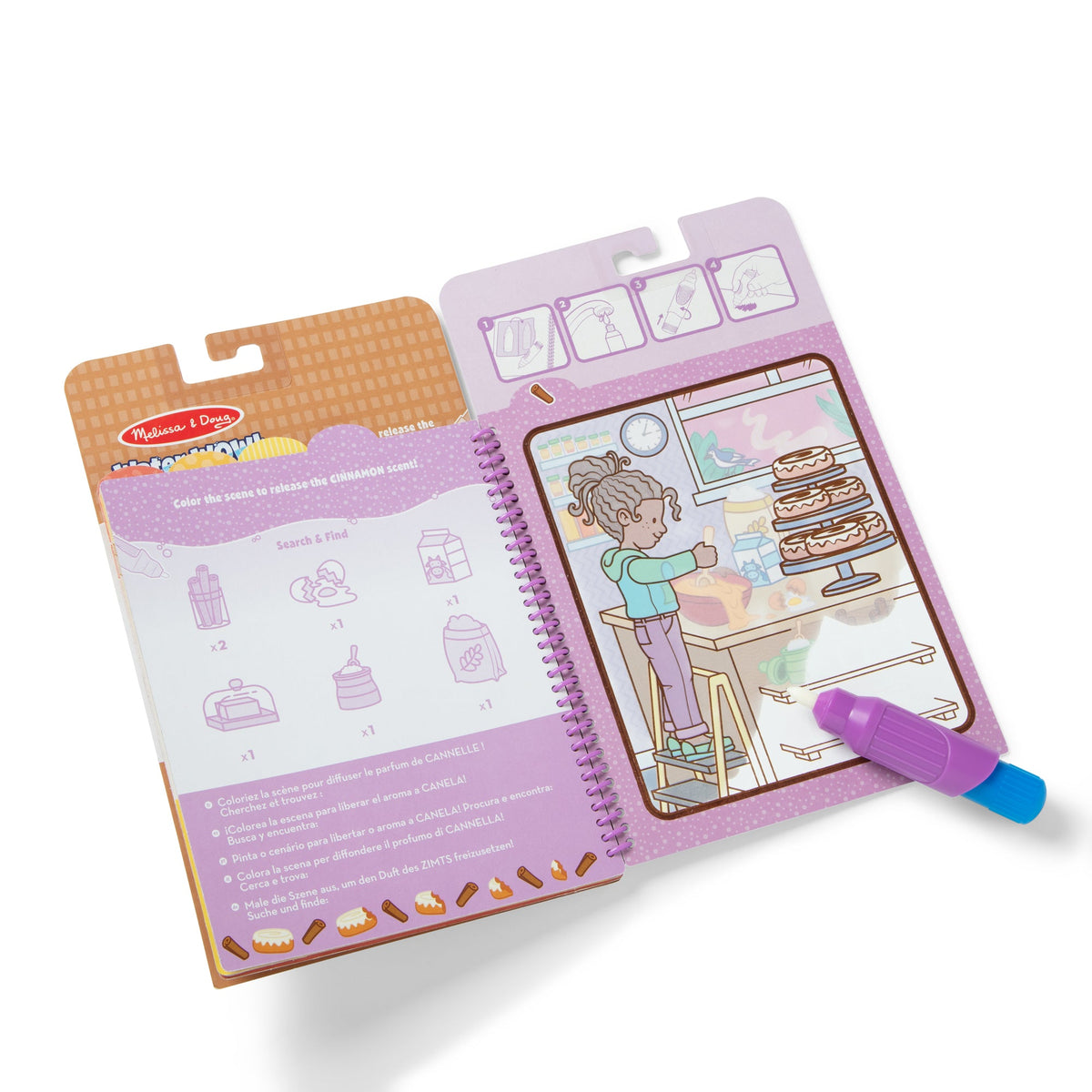 Educational Scented Water WOW Water-Reveal Pad - Treats