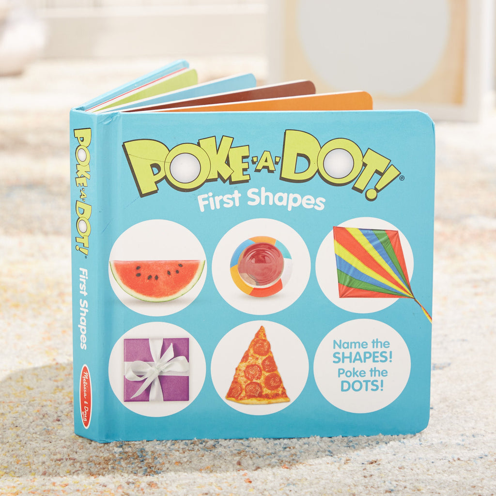Educational Poke-a-Dot First Shapes Board Book