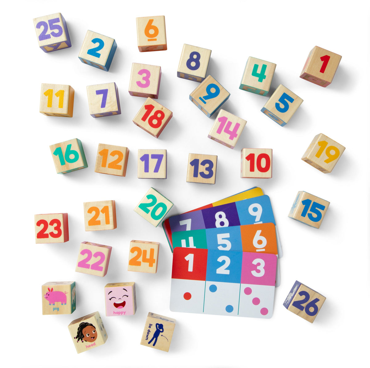 Educational Ms. Rachel Wooden Learning Blocks