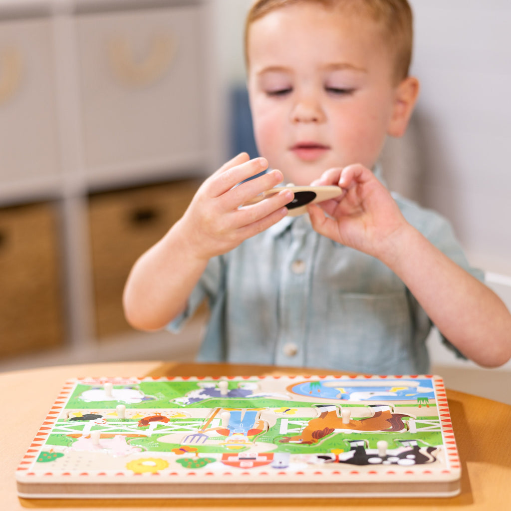 Educational Old MacDonalds Farm Song Puzzle - 8 Pieces
