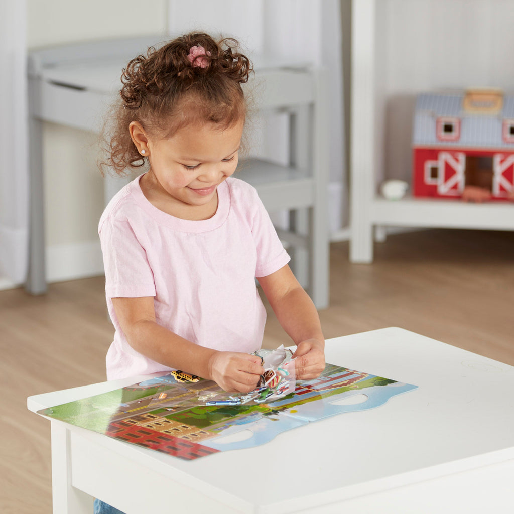 Educational Puffy Sticker Play Set - Vehicles