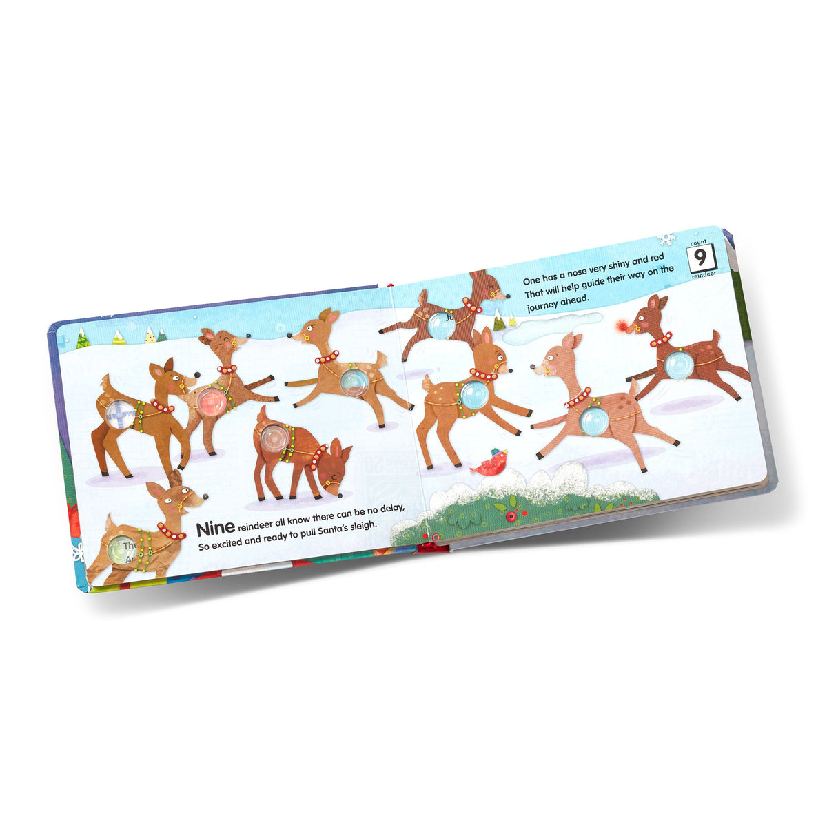 Educational Poke-a-Dot The Night Before Christmas Board Book