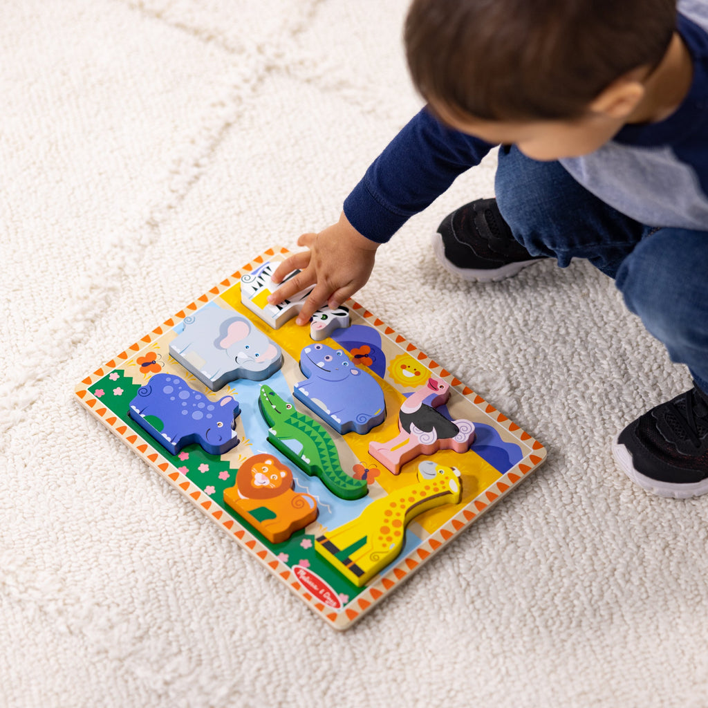 Educational Safari Chunky Puzzle - 8 Pieces