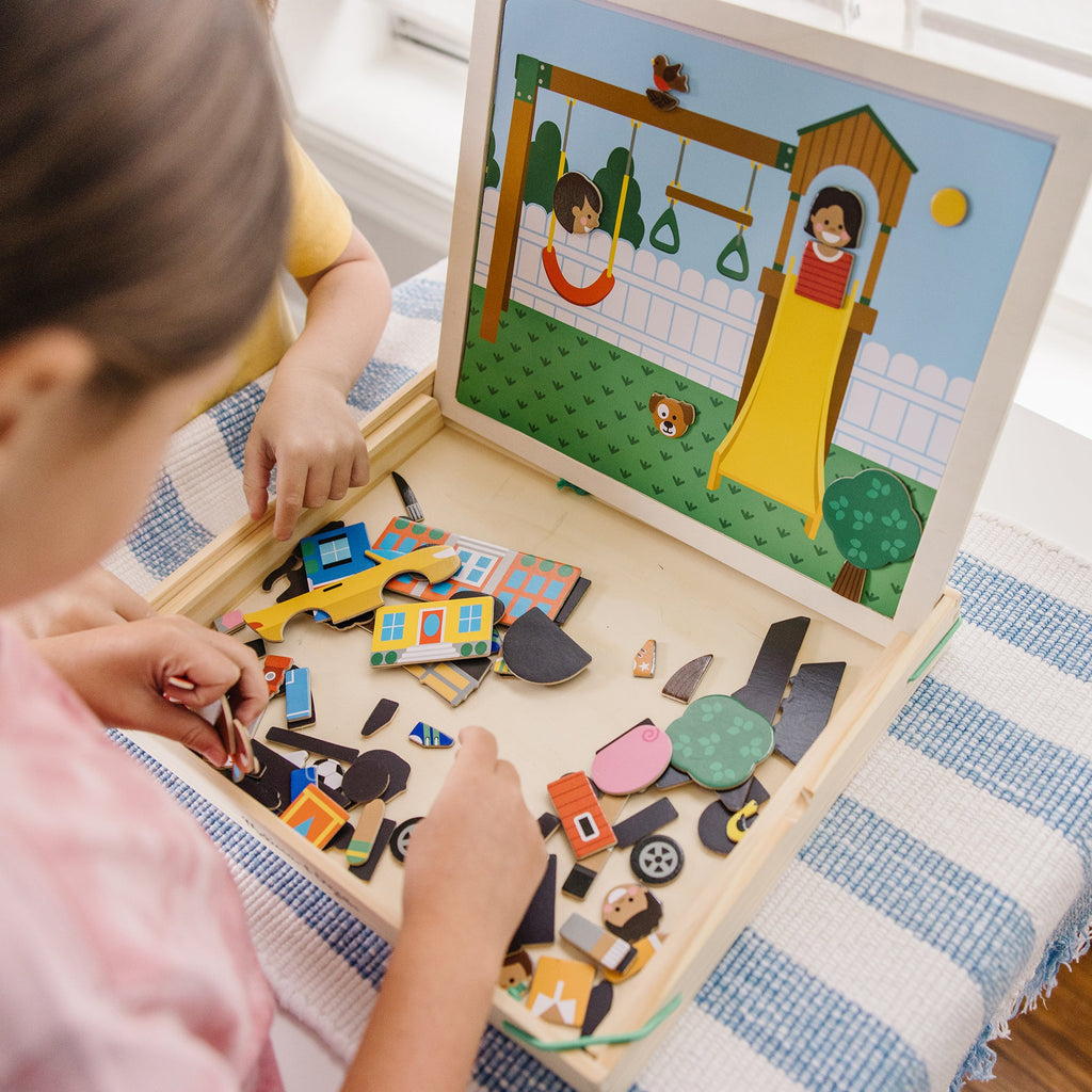 Educational Magnetic Matching Picture Game