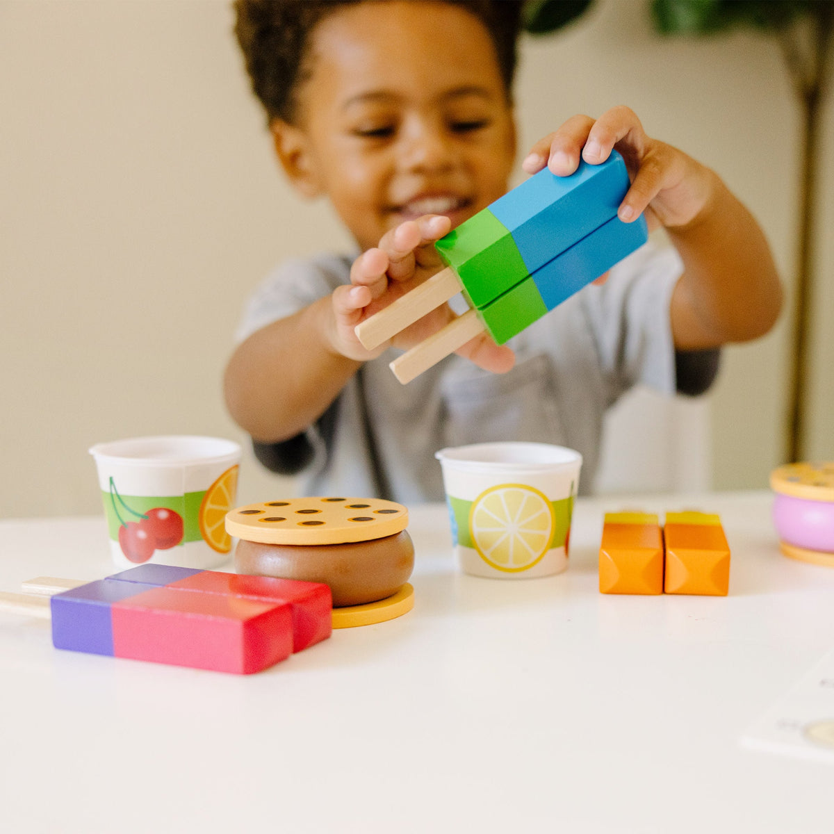 Educational Wooden Frozen Treats Play Set