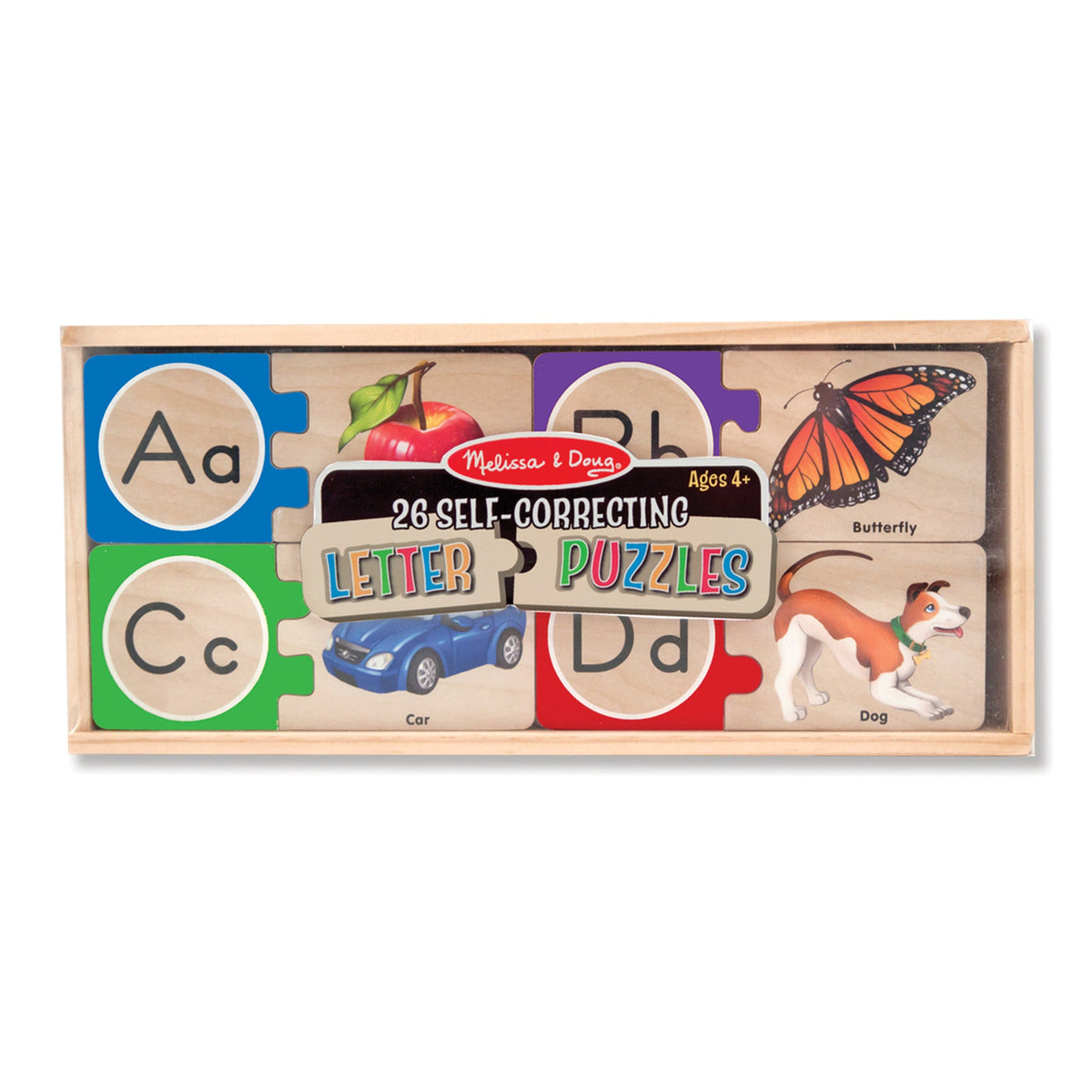 Educational Self-Correcting Letter Puzzles