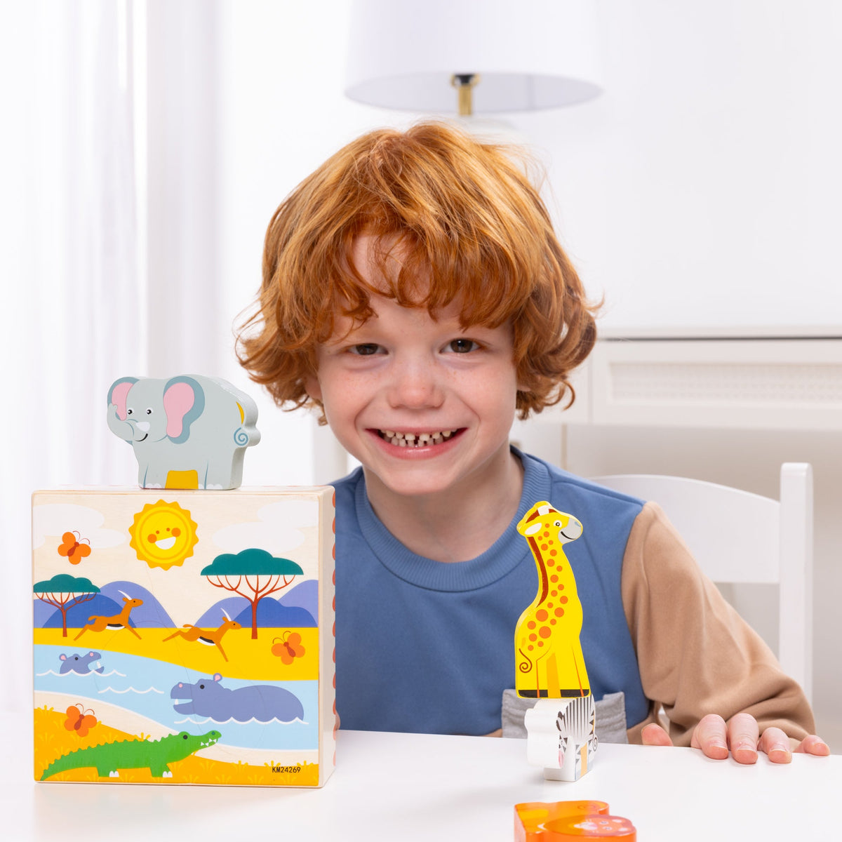 Educational Wooden Animal Matching - Safari