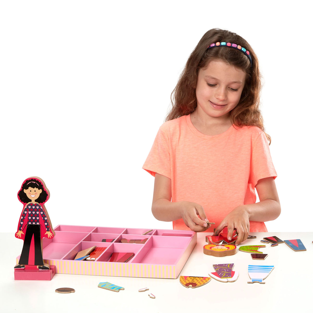 Educational Abby & Emma Magnetic Pretend Play