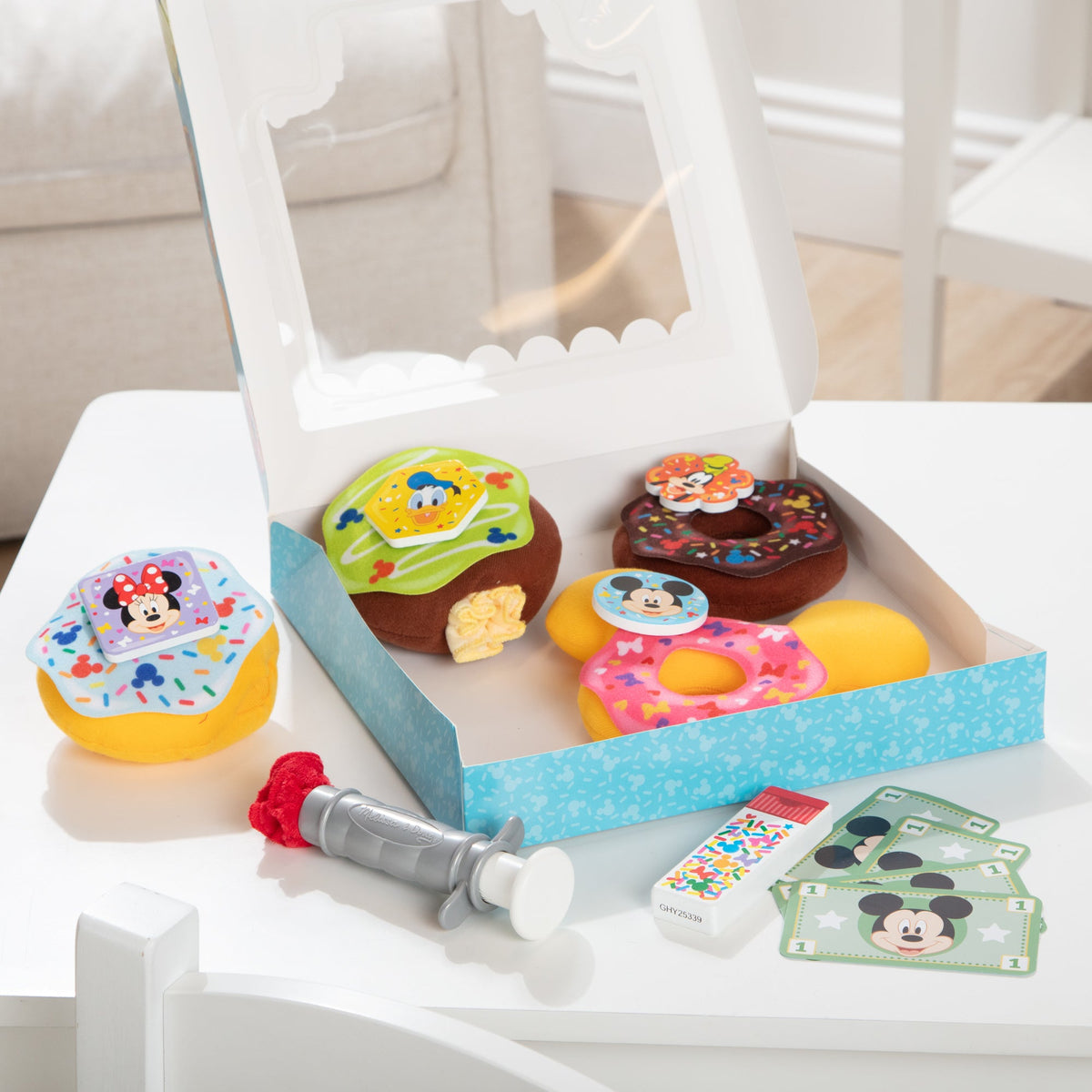 Educational Disney Fill and Top Character Donuts Play Set