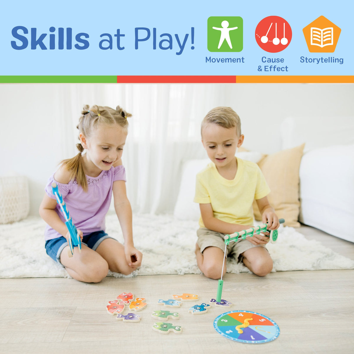 Educational Catch & Count Fishing Game