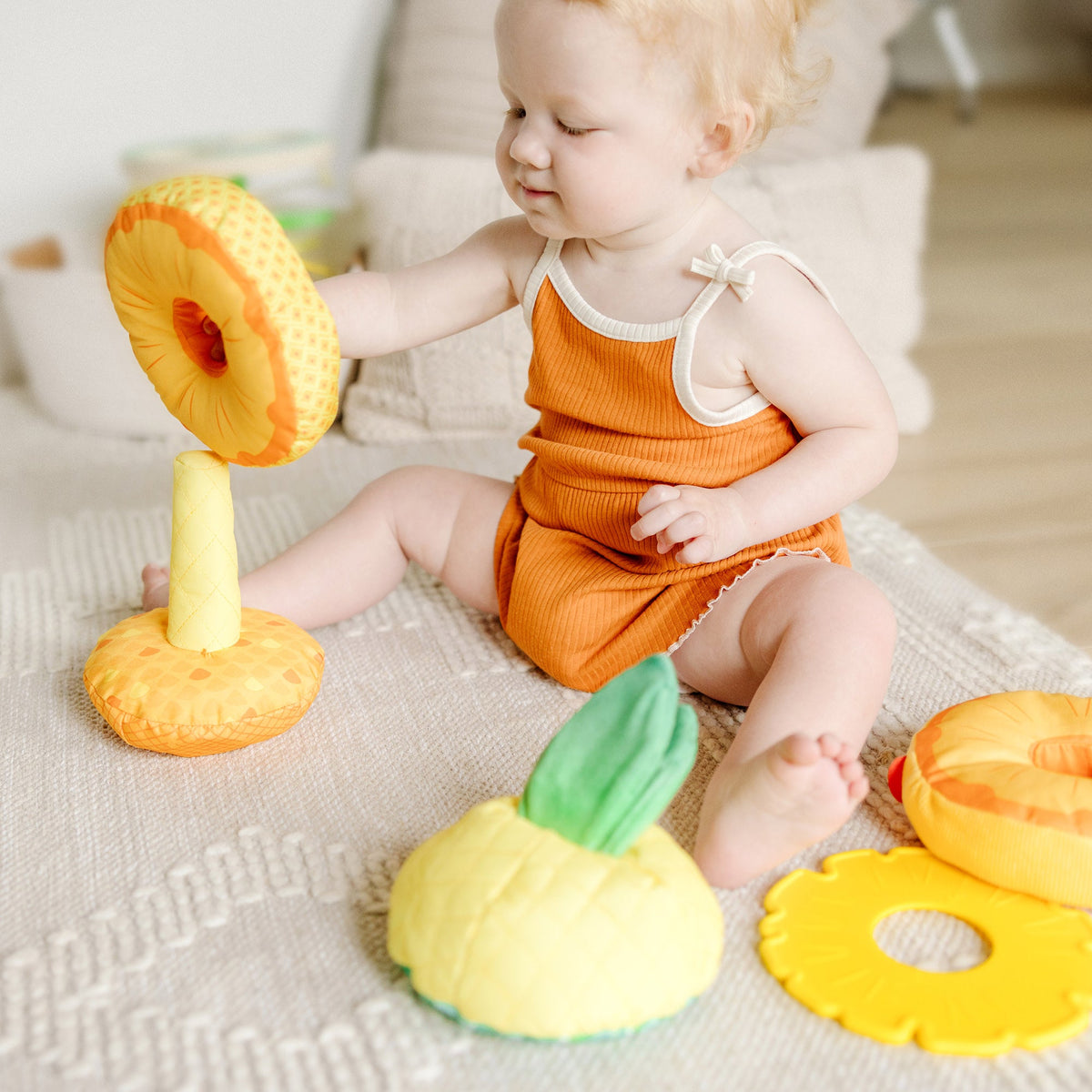 Educational Pineapple Soft Stacker