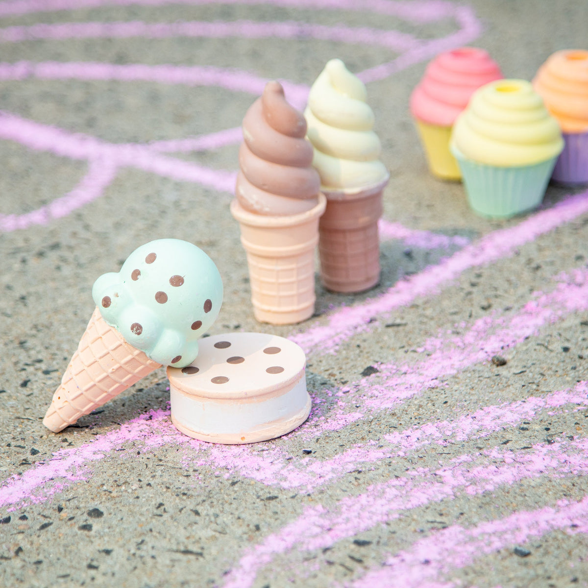 Educational Sweet Treats Chalk Set