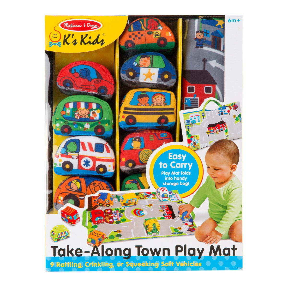 Educational Take-Along Town Play Mat