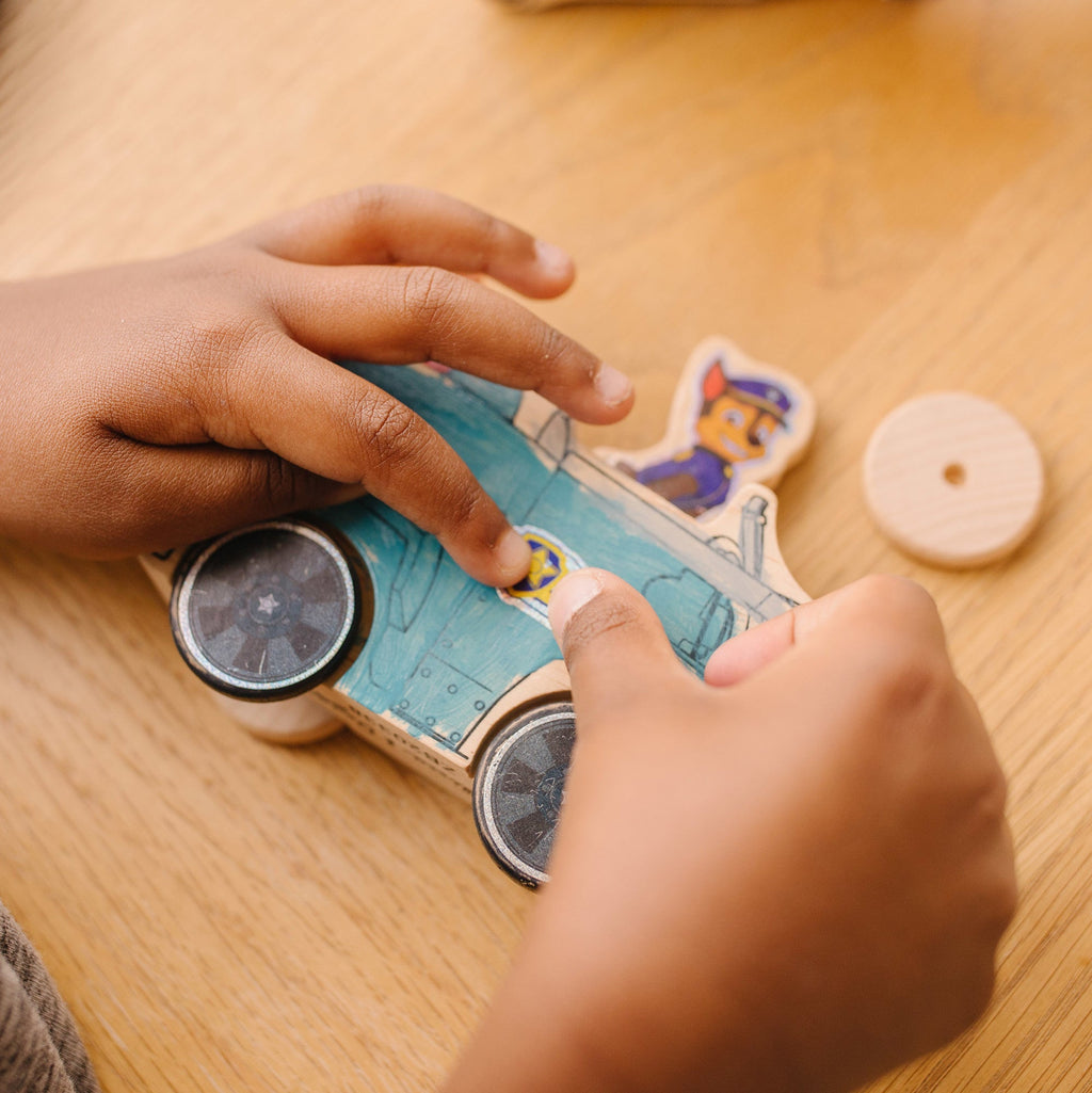 Educational PAW Patrol Wooden Craft Kit - Vehicles