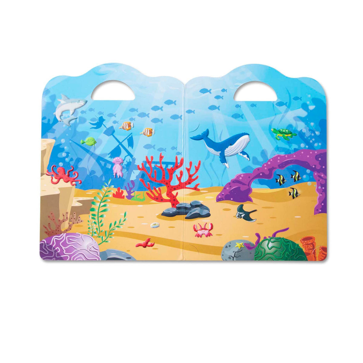 Educational Puffy Sticker Play Set - Ocean