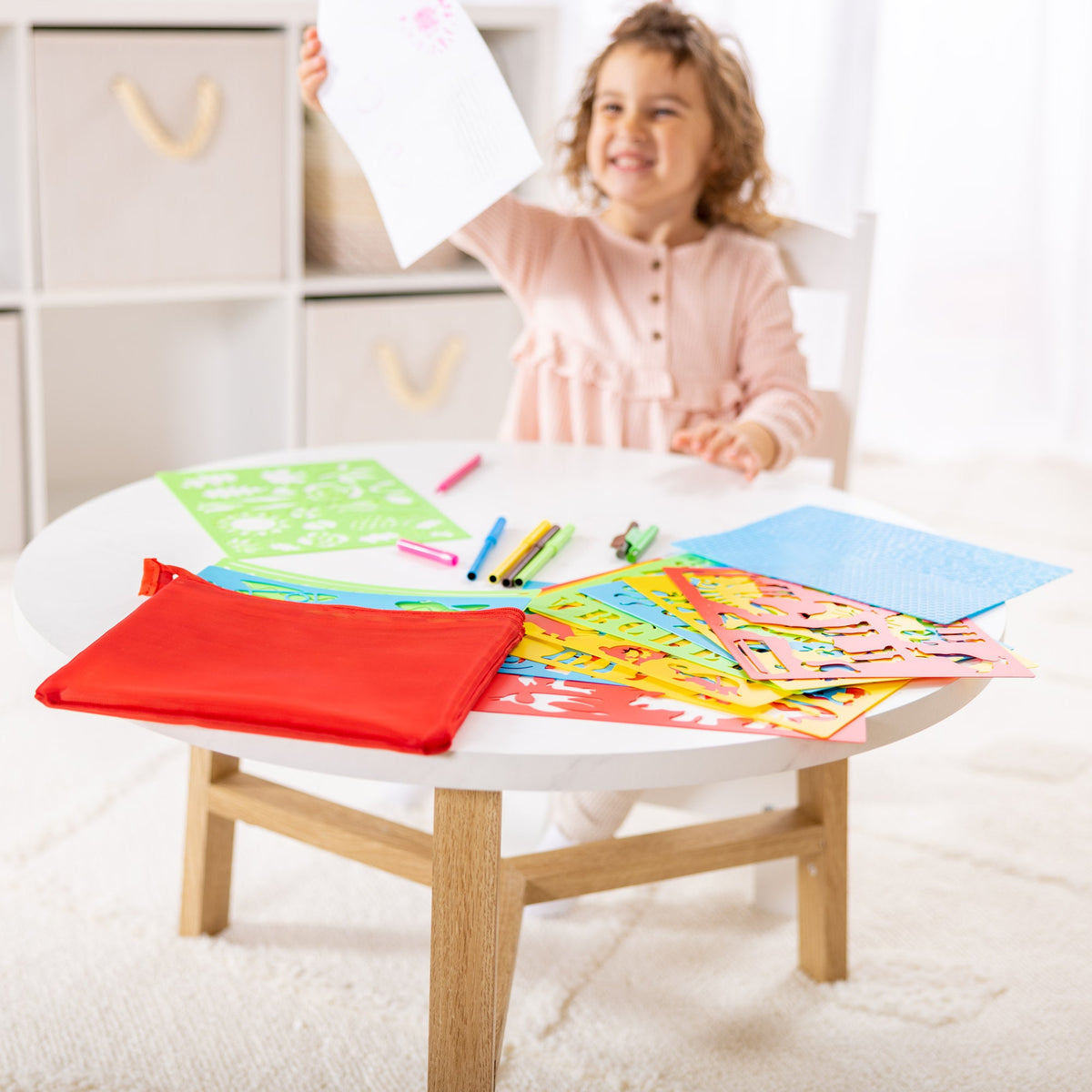 Educational Created by Me Stencil Art Activity Kit