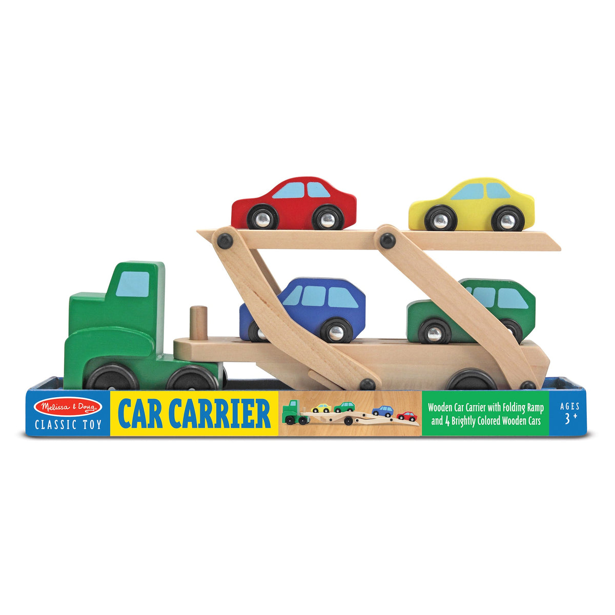 Educational Wooden Car Carrier