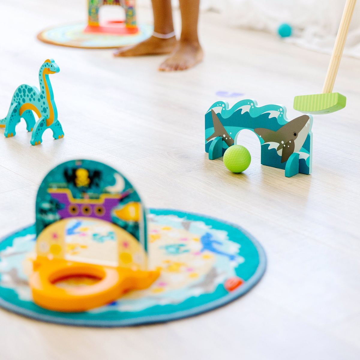 Educational Fun at the Fair Mini Golf Play Set